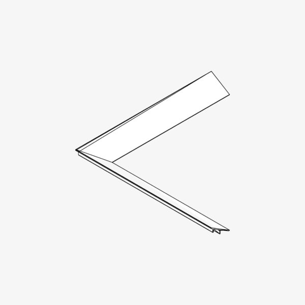 Guide sistema - Piano inclinato 30° per angolo esterno 138mm