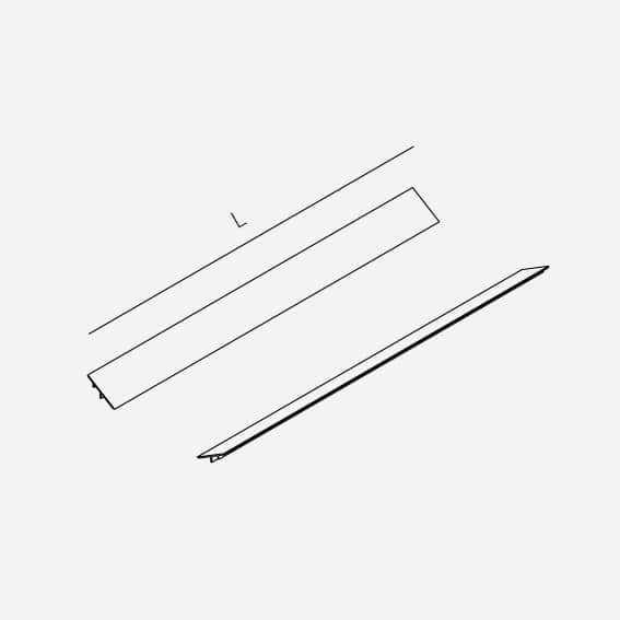 Piano inclinato 30° coppia per profili rettilinei per Guide sistema