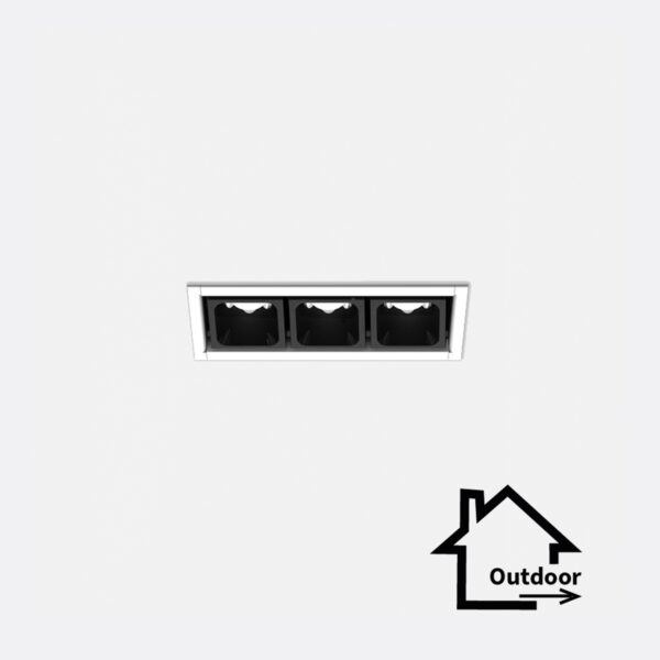 Leva 3 Outdoor Recessed - kit