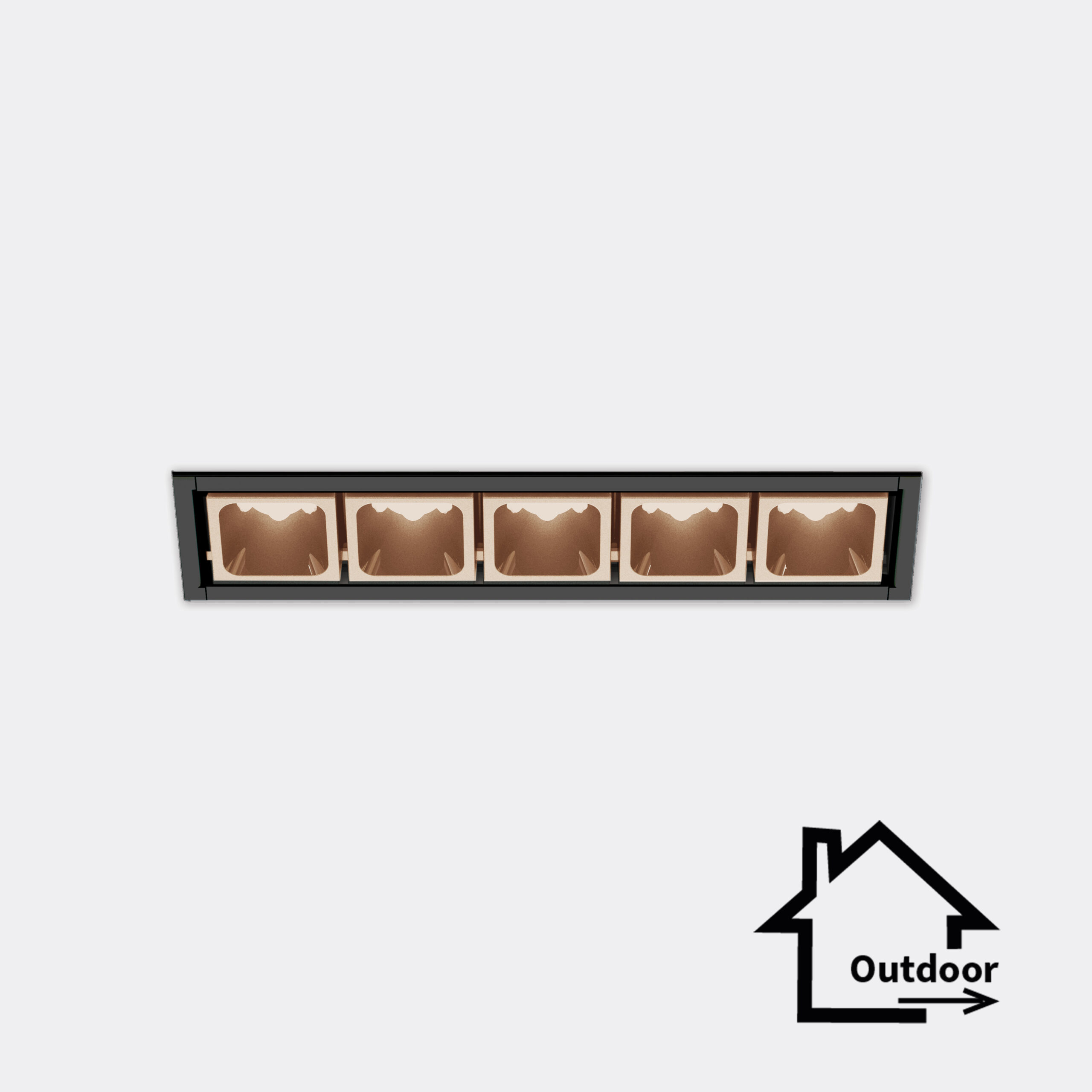 Leva 5 Outdoor Recessed - kit