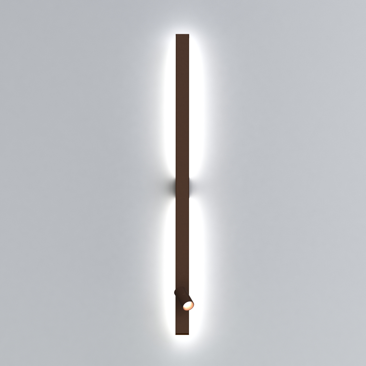 Ibrida parete 900  1 spot e indiretta