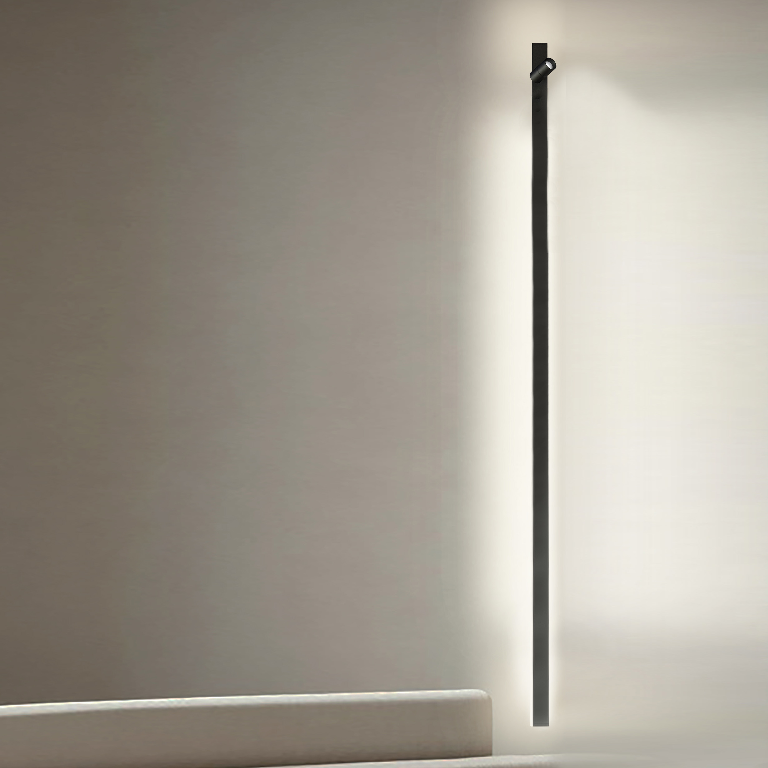 Ibrida parete 1800 1 spot e indiretta