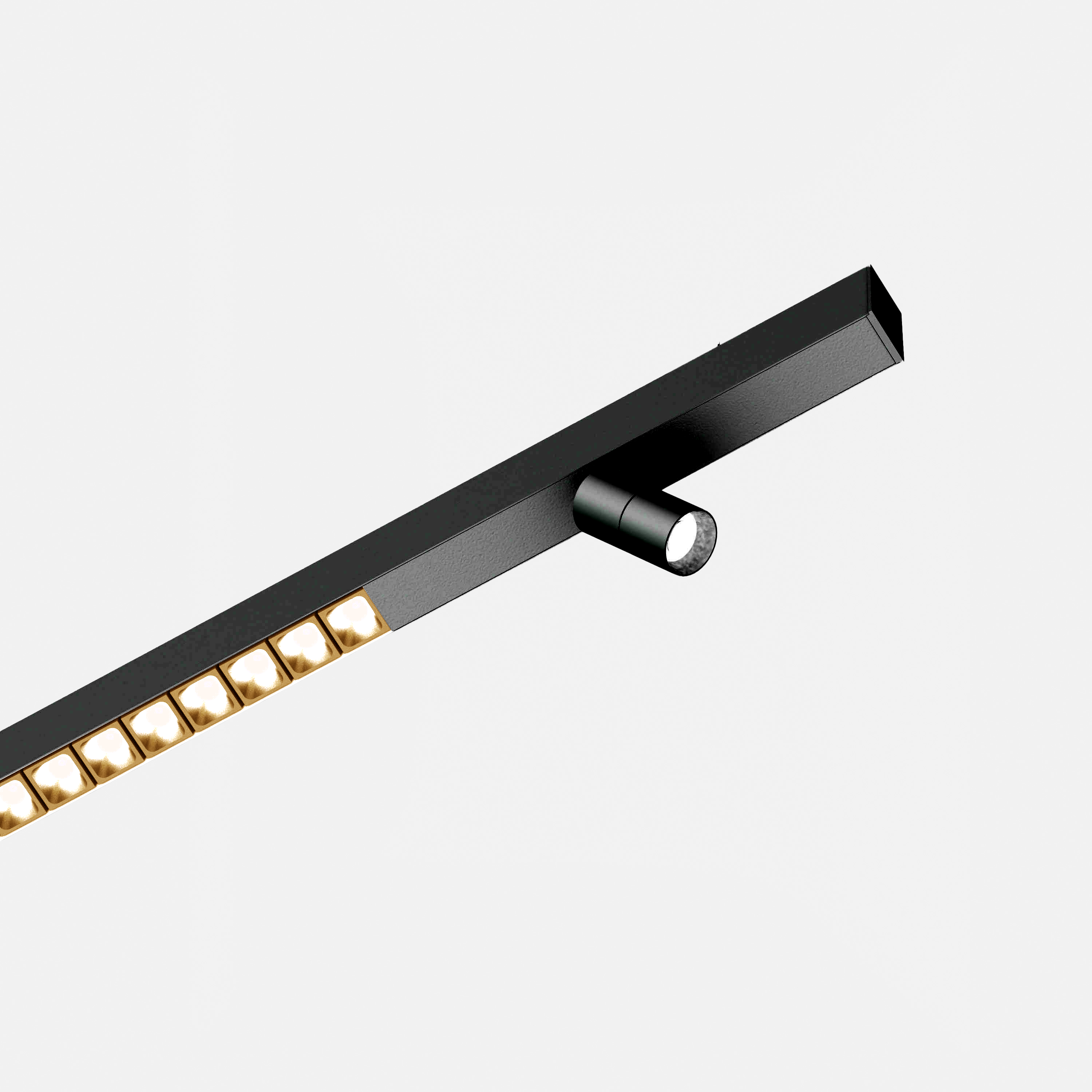 Minifile Mix sospensione luce diretta con Leva